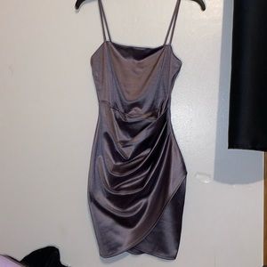 Lavender, mini, tight, dress. Brand new, with tags. Size small.